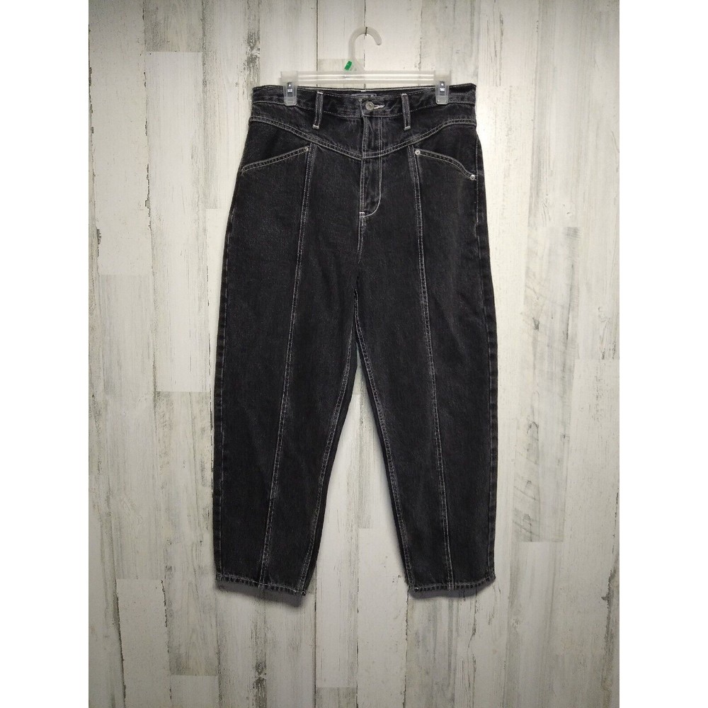 Abercrombie & Fitch Women's Black Vintage Style Jeans Size 31